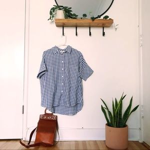 Madewell Gingham Courier Shirt - S